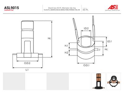 Slæbering, generator AS-PL ASL9015