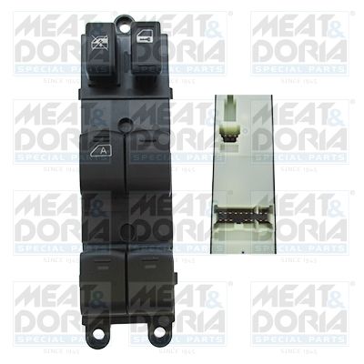 Выключатель, стеклолодъемник MEAT & DORIA 26223 для SUBARU IMPREZA