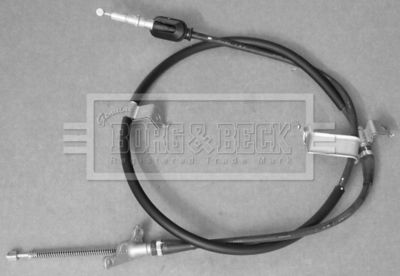 Тросик, cтояночный тормоз BORG & BECK BKB3550 для HONDA STREAM