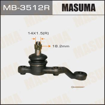 Шарнир независимой подвески / поворотного рычага MASUMA MB-3512R для TOYOTA CHASER