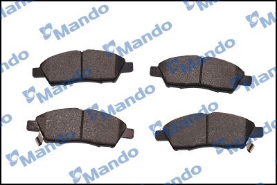 Комплект тормозных колодок, дисковый тормоз MANDO MPN17 для NISSAN (DFAC) TIIDA