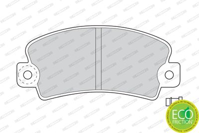 SET PLACUTE FRANA FRANA DISC FERODO FDB113 1