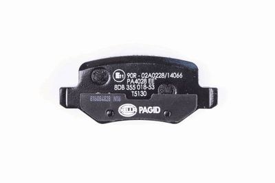 Brake Pad Set, disc brake 8DB 355 018-531