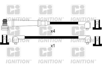 Комплект проводов зажигания QUINTON HAZELL XC498 для SAAB 99
