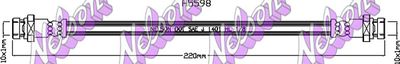 KAWE H5598 Тормозной шланг для MITSUBISHI PAJERO I Canvas Top (L04_G)