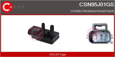 SENZOR PRESIUNE GAZE EVACUARE