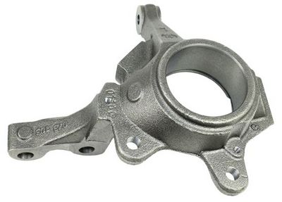 Steering knuckle, wheel suspension