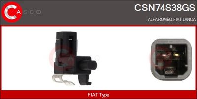 COMUTATOR LUMINI FRANA CASCO CSN74S38GS