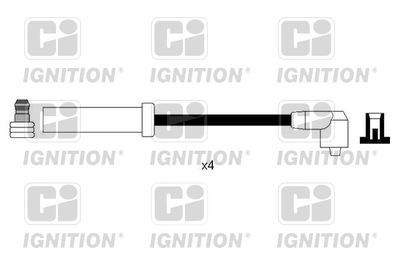 Комплект проводов зажигания QUINTON HAZELL XC1126 для LANCIA ZETA