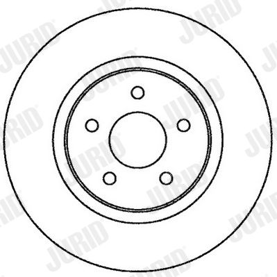 JURID 562270J Тормозные диски для FORD TRANSIT CONNECT (P65_, P70_, P80_) 1.8 TDCi JURID 562270J Тормозные диски для FORD TRANSIT CONNECT (P65_, P70_, P80_) 1.8 TDCi