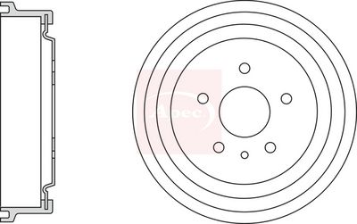 APEC Brake Drum DRM9939