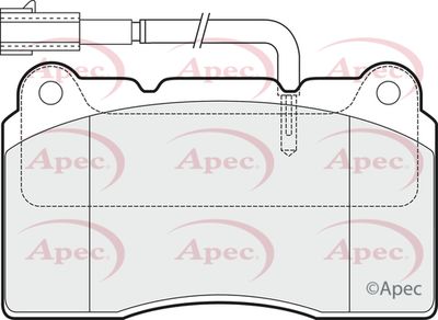 Brake Pad Set APEC PAD1536