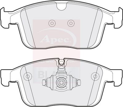 APEC Brake Pad Set, disc brake PAD2160B