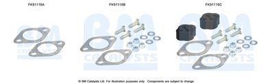 BM CATALYSTS FK91116 Катализатор для KIA CARNIVAL (Киа Карнивал)