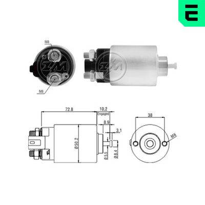 SOLENOID ELECTROMOTOR