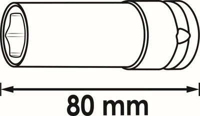 Nástavce rázové VIGOR V6313