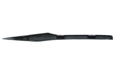 Grillestrip vooraan Voor Rechts (Midden, plastic, donkergrijs, LUXURY) past: BMW 1 F40 07.19-