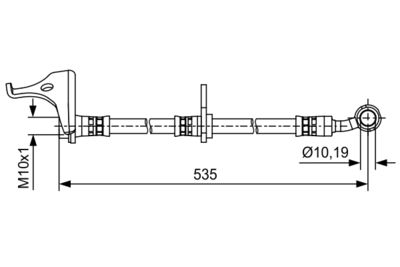 BOSCH Bremsschlauch