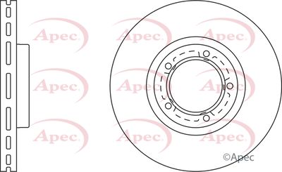 Brake Disc APEC DSK656