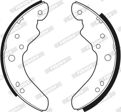 SET SABOTI FRANA FERODO FSB387 2