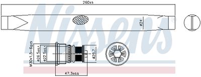 USCATOR AER CONDITIONAT NISSENS 95762 5