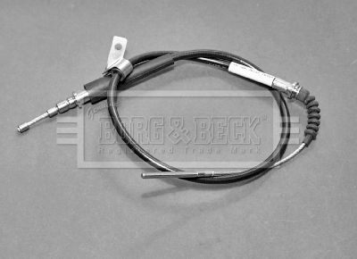 Тросик, cтояночный тормоз BORG & BECK BKB1644 для NISSAN CABSTAR