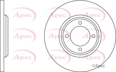 Brake Disc APEC DSK158