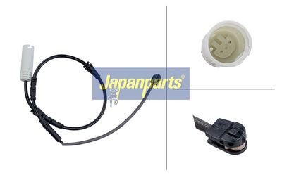 JAPANPARTS Įspėjimo kontaktas, stabdžių trinkelių susidėvėjimas