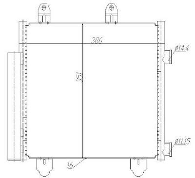KONDENSATOR KLIMAANLAGE