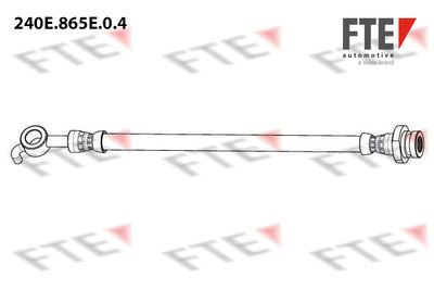 Тормозной шланг FTE 9240919 для RENAULT KOLEOS