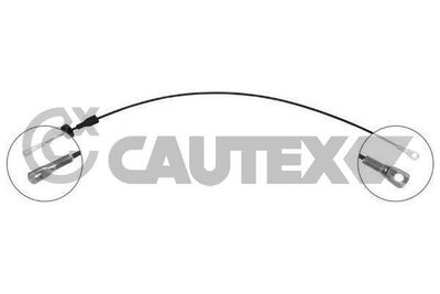 Тросик, cтояночный тормоз CAUTEX 766223 для MERCEDES-BENZ 190
