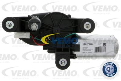 VEMO V24-07-0026 Двигун склоочисника для ALFA ROMEO (Альфа-ромео)