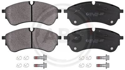 Zestaw klocków hamulcowych, hamulce tarczowe A.B.S. 35204