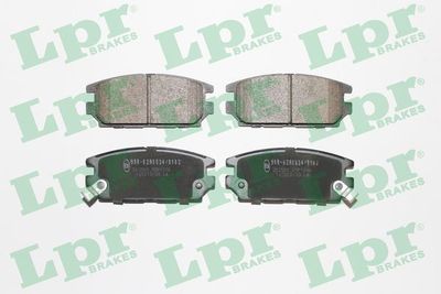 Комплект тормозных колодок, дисковый тормоз LPR 05P1016 для MITSUBISHI PROUDIA/DIGNITY