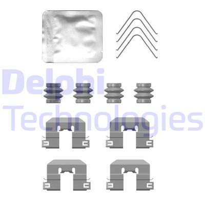 DELPHI LX0764 Комплектуючі дискового гальмівного механізму 