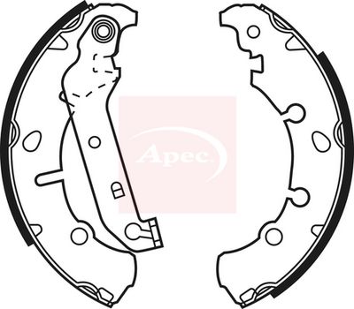 APEC Brake Shoe Set SHU635