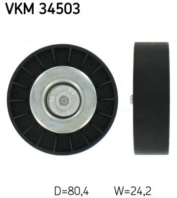 Паразитный / ведущий ролик, поликлиновой ремень SKF VKM 34503 для SAAB 9000