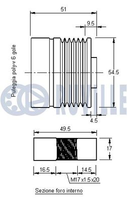 SISTEM ROATA LIBERA GENERATOR RUVILLE 541963 1