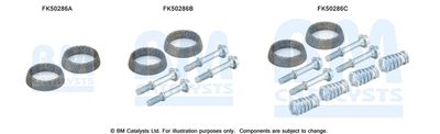 Монтажен комплект, изпускателна тръба BM Catalysts FK50286