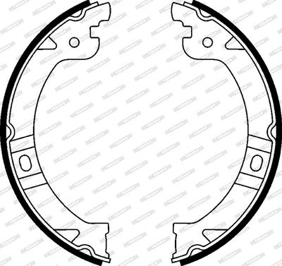 BREMSBACKENSATZ FESTSTELLBREMSE FERODO FSB597 2