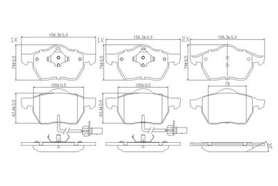 SET PLACUTE FRANA FRANA DISC