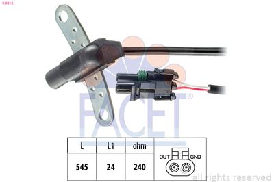 SENZOR IMPULSURI ARBORE COTIT FACET 90012