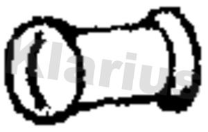 Rura wydechowa KLARIUS 110458