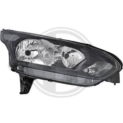 DIEDERICHS 1455682 Основная фара  для FORD TRANSIT (Форд Трансит)