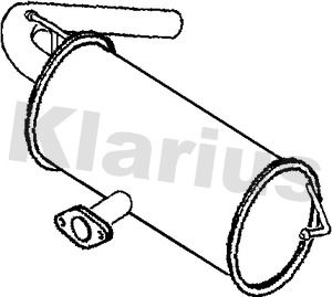 KLARIUS 231104 Глушитель выхлопных газов для SUZUKI GRAND VITARA II (JT, TE, TD) 1.9 DDiS Привод на все колеса (JT419, TD44, JB419WD,... KLARIUS 231104 Глушитель выхлопных газов для SUZUKI GRAND VITARA II (JT, TE, TD) 1.9 DDiS Привод на все колеса (JT419, TD44, JB419WD,...