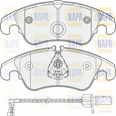 Brake Pad Set NAPA NBP1604