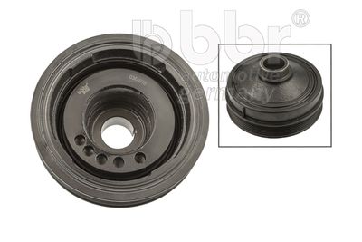 Ременный шкив, коленчатый вал BBR Automotive 001-10-24454 для MERCEDES-BENZ C-CLASS