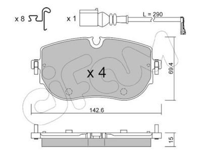SET PLACUTE FRANA FRANA DISC