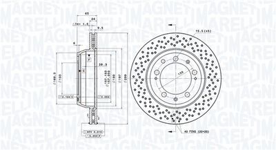 спирачен диск MAGNETI MARELLI 360406193801
