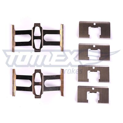 Комплектующие, колодки дискового тормоза TOMEX Brakes TX 44-54 для ACURA RDX